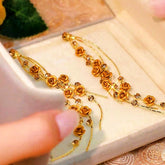Golden Flower Hangings